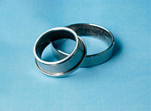 Rings for tapered roller bearings